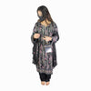 Black Floral Embroidered Pakistani Suit