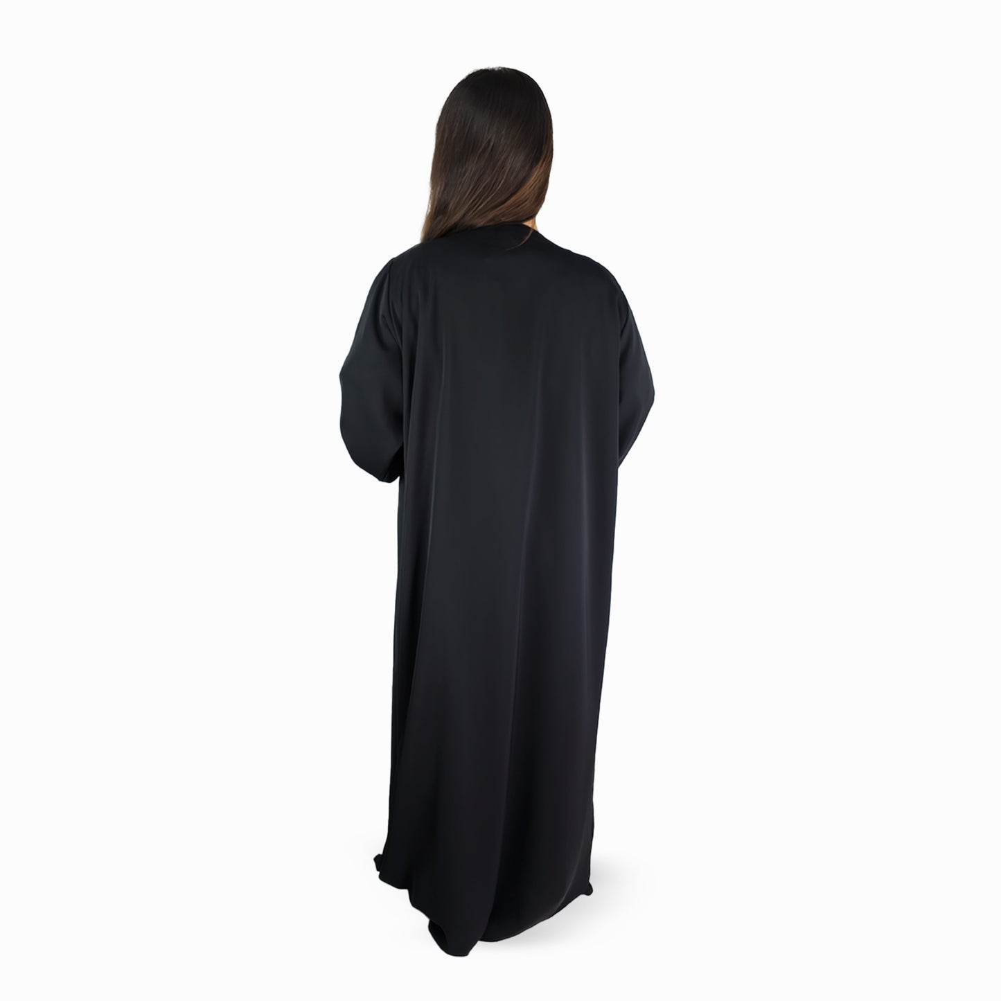Midnight Velvet Embellished Abaya