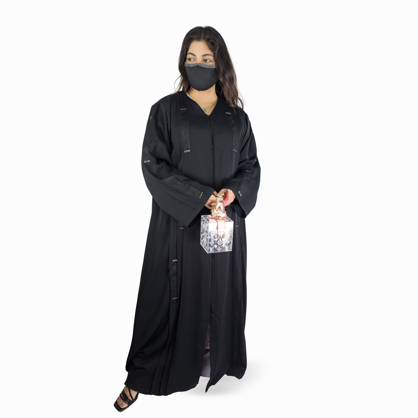 Classic Ribbon Detail Abaya