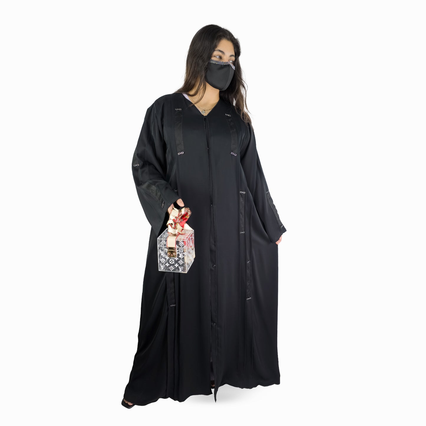 Classic Ribbon Detail Abaya